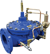 Blue control valve