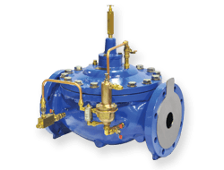 Blue Flow Control Valve