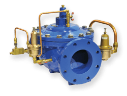 Reduce pressure valve blue